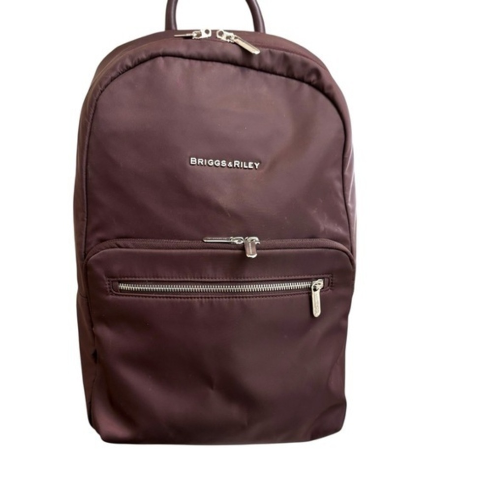 Briggs & Riley plum burgundy rhapsody backpack